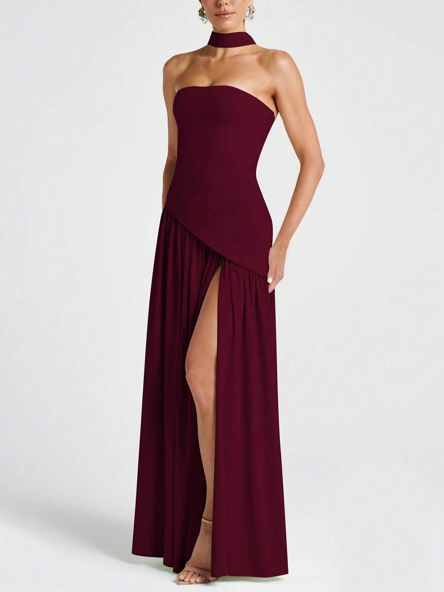 Roben Slit Dress