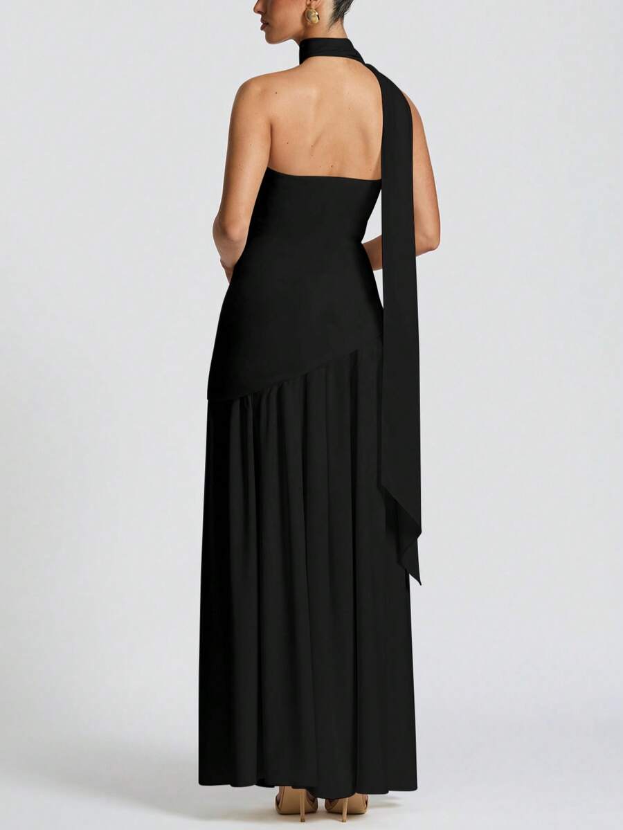 Roben Slit Dress