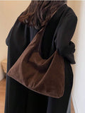 Harriet Suede Shoulder Bag