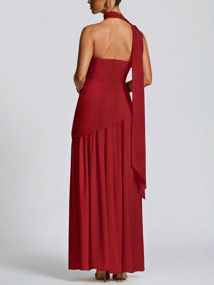 Roben Slit Dress