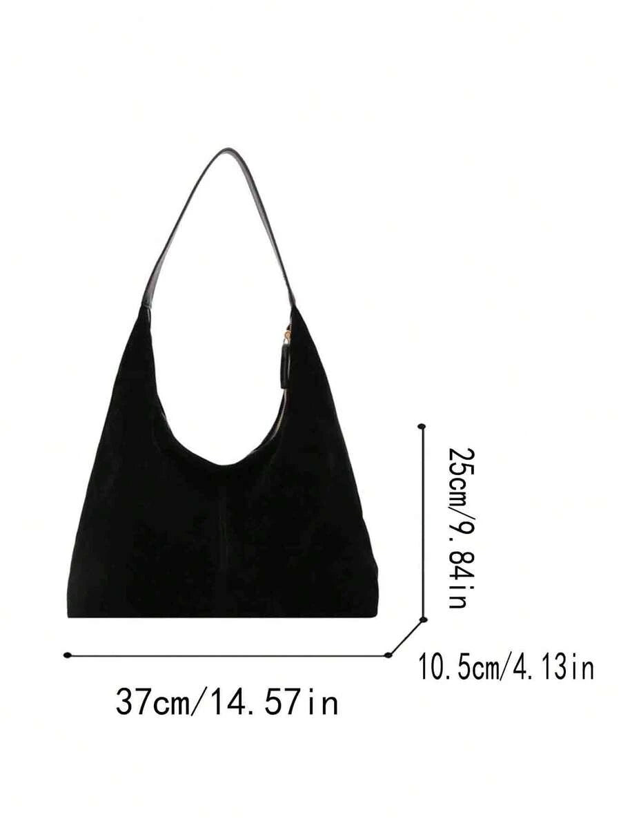Harriet Suede Shoulder Bag