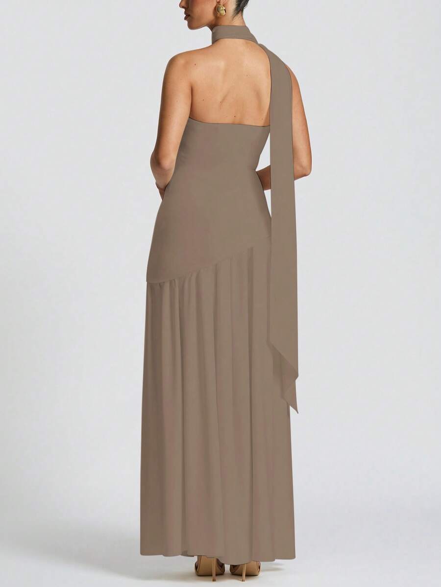 Roben Slit Dress
