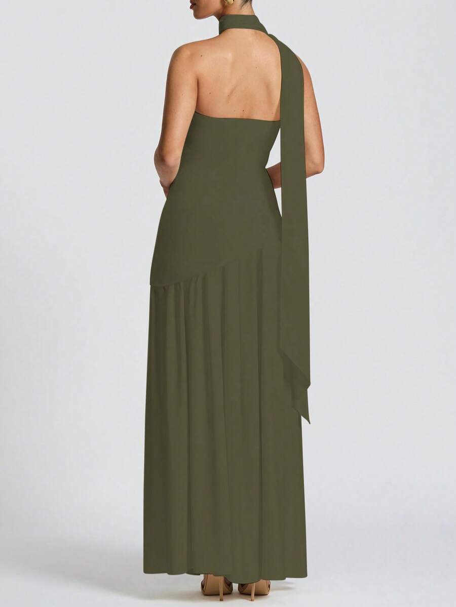 Roben Slit Dress