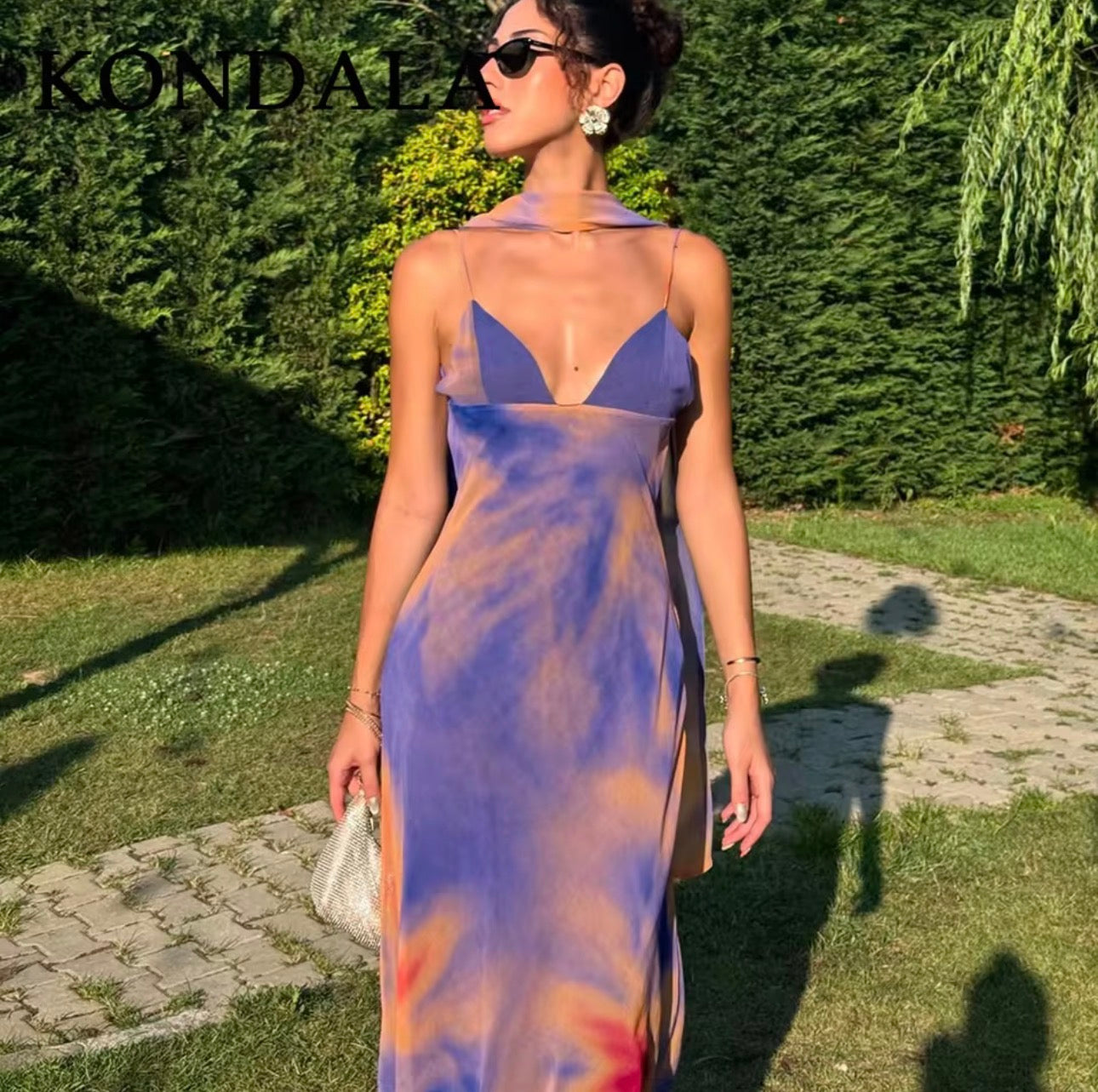 Cleo - Dress & Scarf