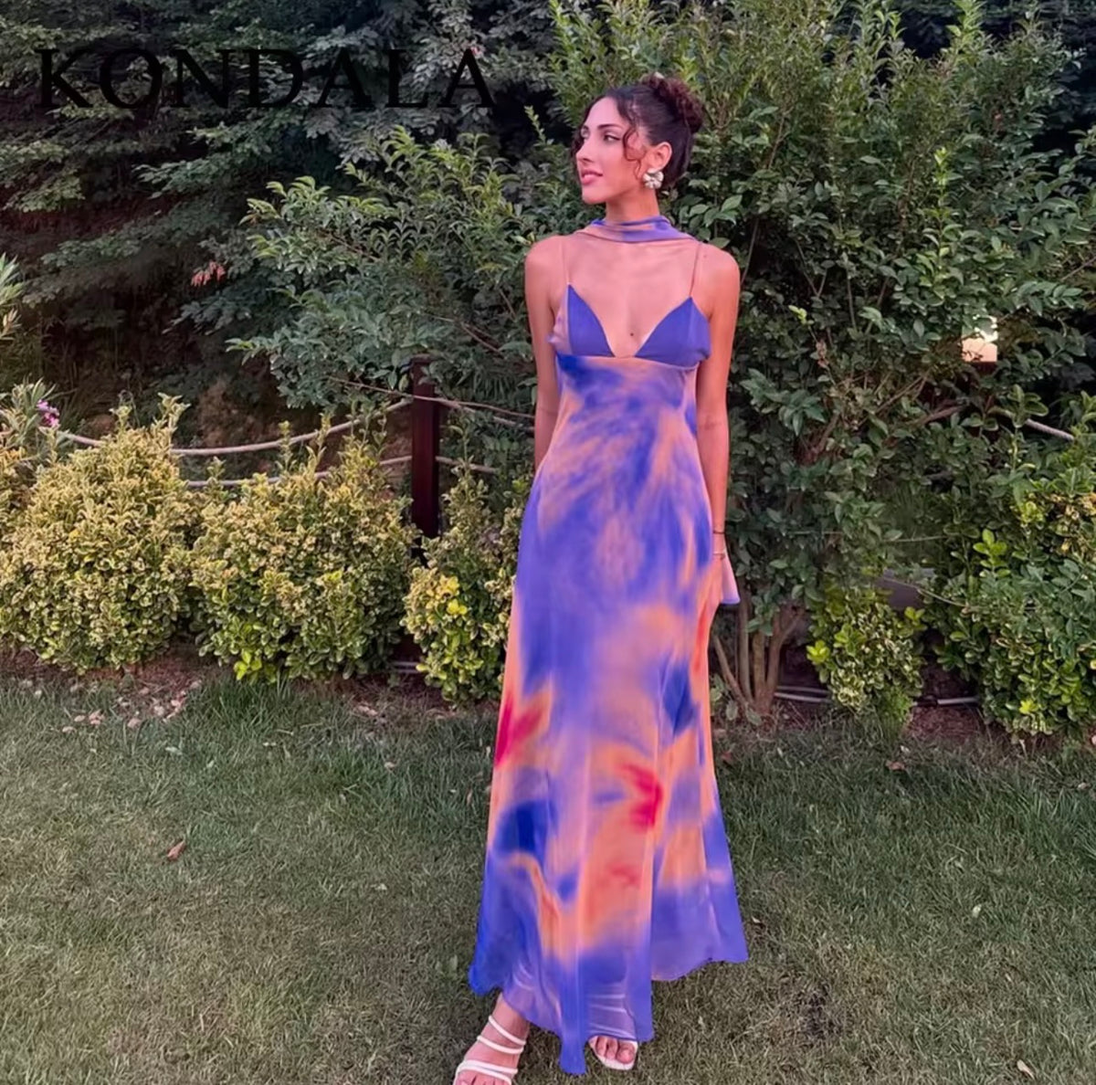 Cleo - Dress & Scarf
