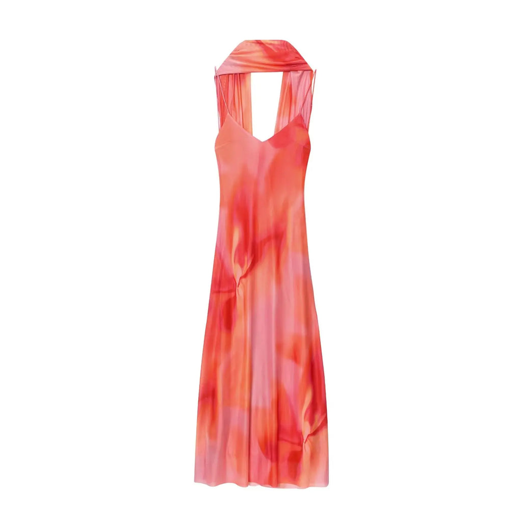 Cleo - Dress & Scarf