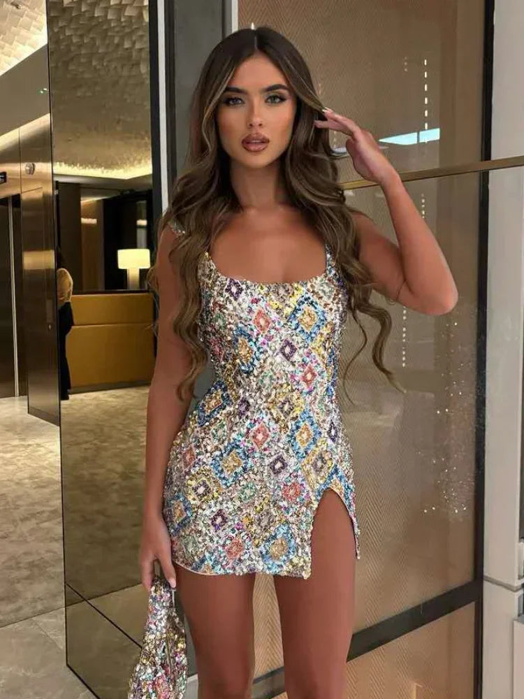 Michaela - Miss Dazzled Sequin Dress